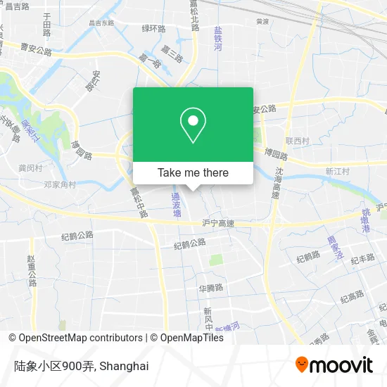 陆象小区900弄 map