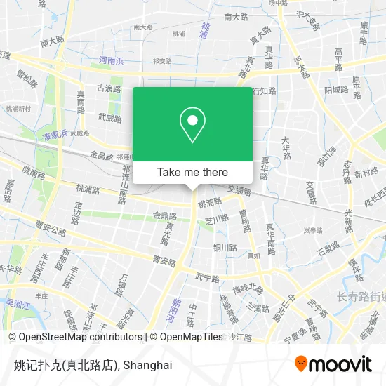 姚记扑克(真北路店) map
