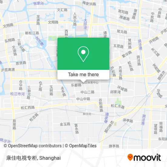 康佳电视专柜 map