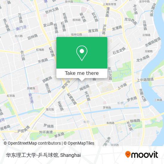 华东理工大学-乒乓球馆 map