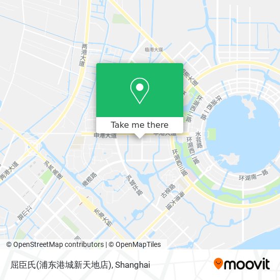 屈臣氏(浦东港城新天地店) map