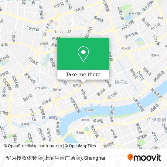 华为授权体验店(上滨生活广场店) map