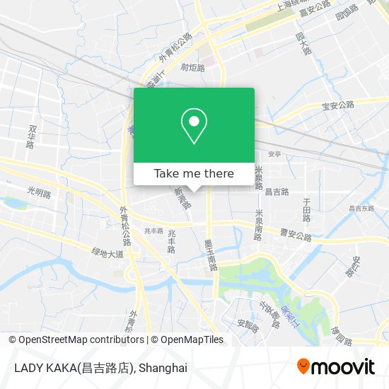 LADY KAKA(昌吉路店) map