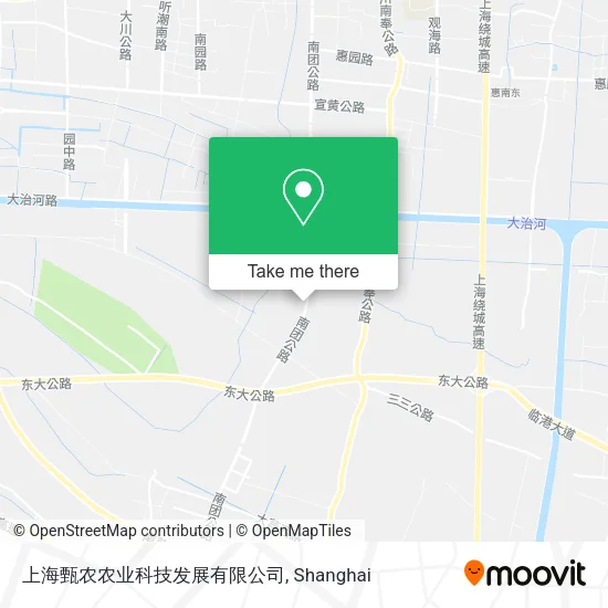 上海甄农农业科技发展有限公司 map