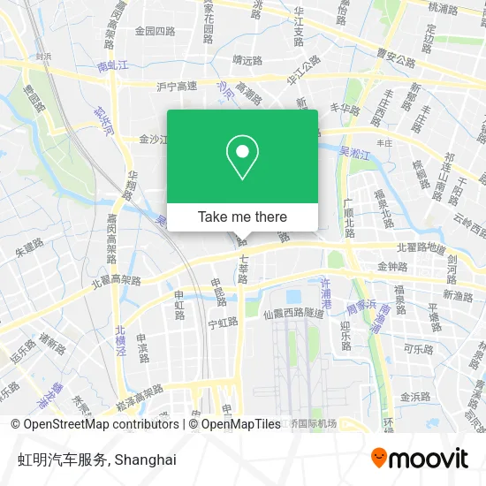 虹明汽车服务 map