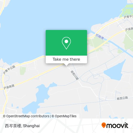 西岑茶楼 map