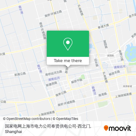 国家电网上海市电力公司奉贤供电公司-西北门 map