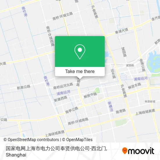 国家电网上海市电力公司奉贤供电公司-西北门 map