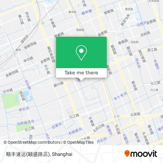 顺丰速运(颛盛路店) map