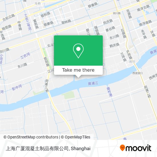 上海广厦混凝土制品有限公司 map