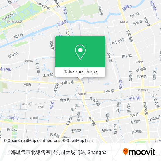 上海燃气市北销售有限公司大场门站 map