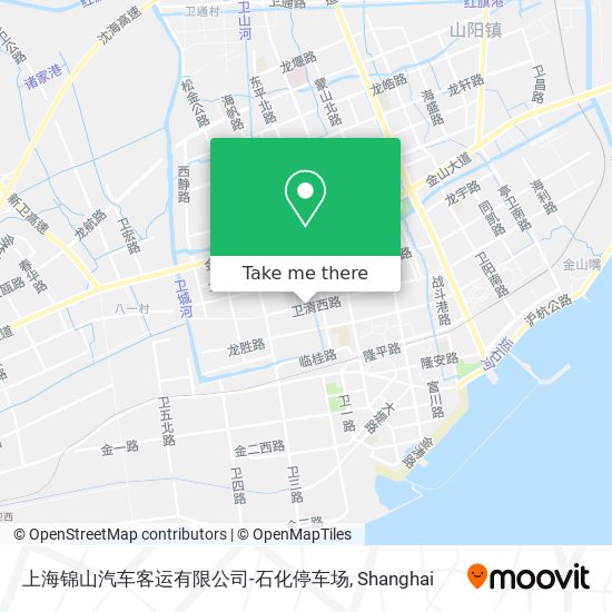 上海锦山汽车客运有限公司-石化停车场 map