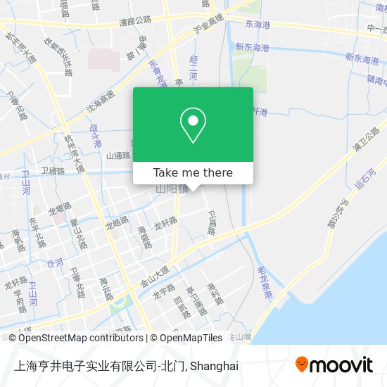 上海亨井电子实业有限公司-北门 map