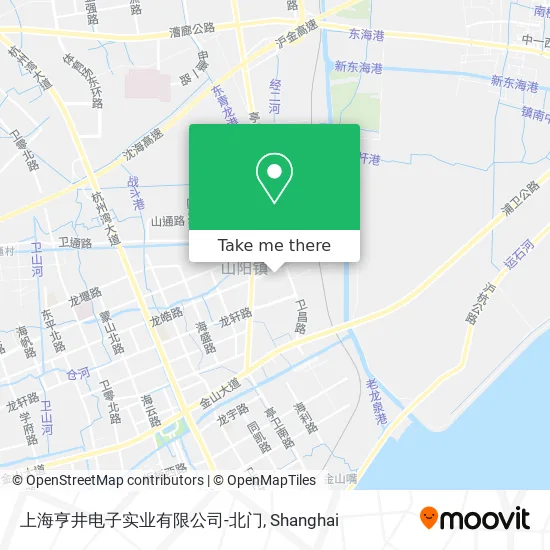 上海亨井电子实业有限公司-北门 map