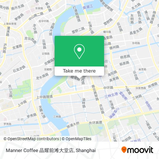 Manner Coffee 晶耀前滩大堂店 map