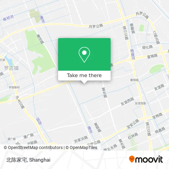 北陈家宅 map