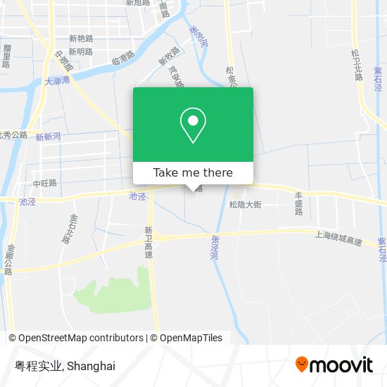 粤程实业 map