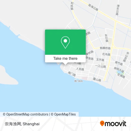 崇海渔网 map