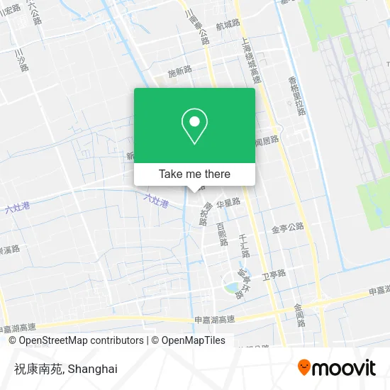 祝康南苑 map