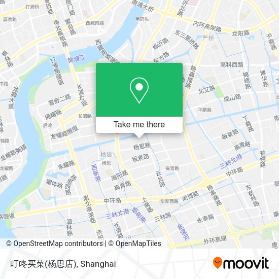 叮咚买菜(杨思店) map