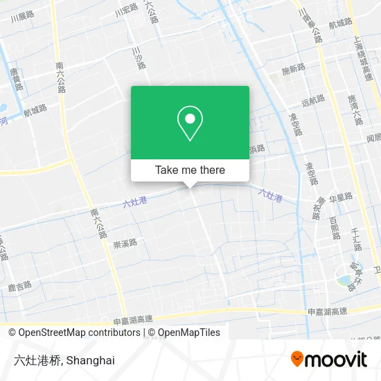 六灶港桥 map