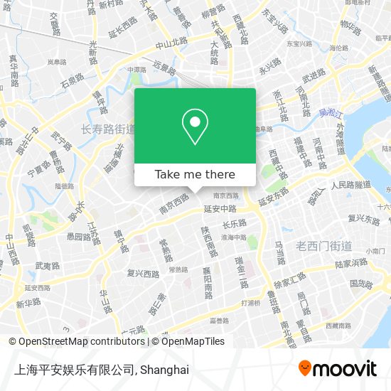 上海平安娱乐有限公司 map