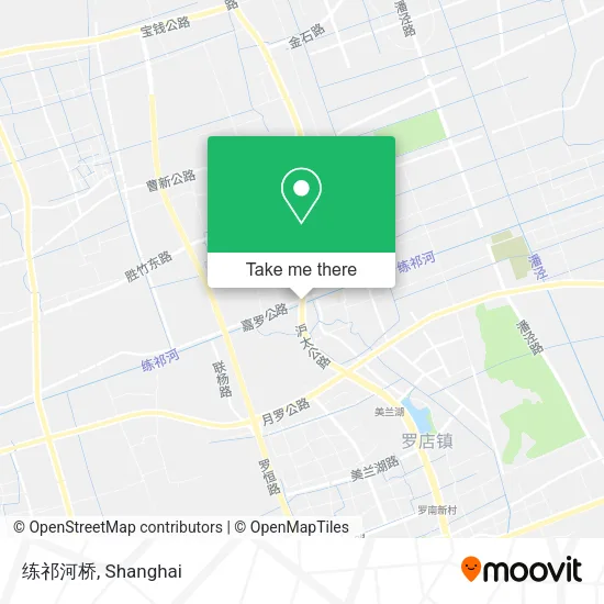 练祁河桥 map