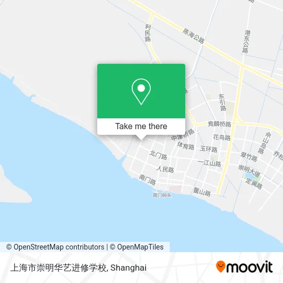 上海市崇明华艺进修学校 map