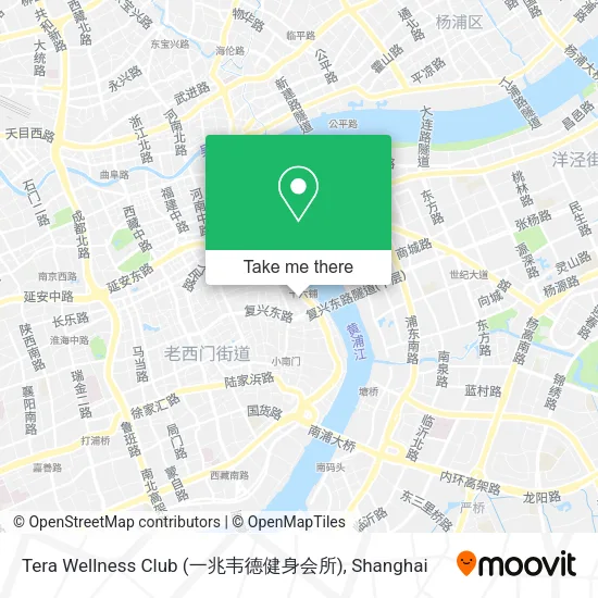 Tera Wellness Club (一兆韦德健身会所) map