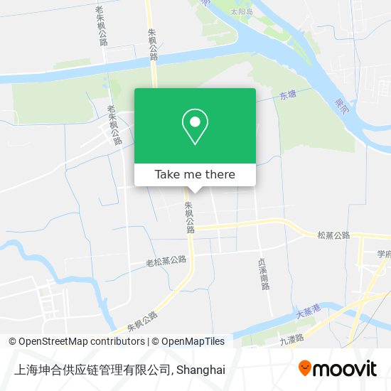 上海坤合供应链管理有限公司 map