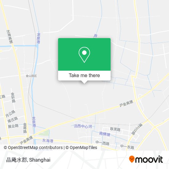 晶飏水郡 map