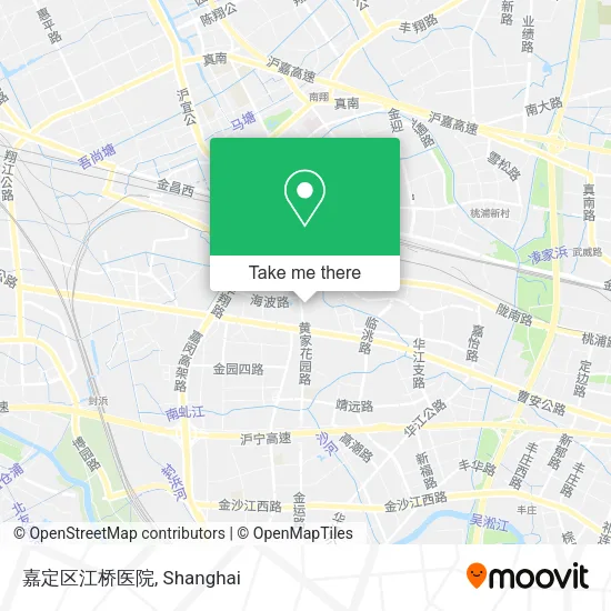 嘉定区江桥医院 map