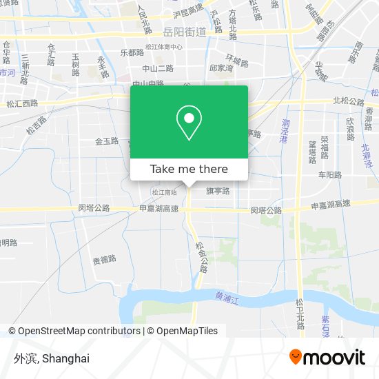 外滨 map