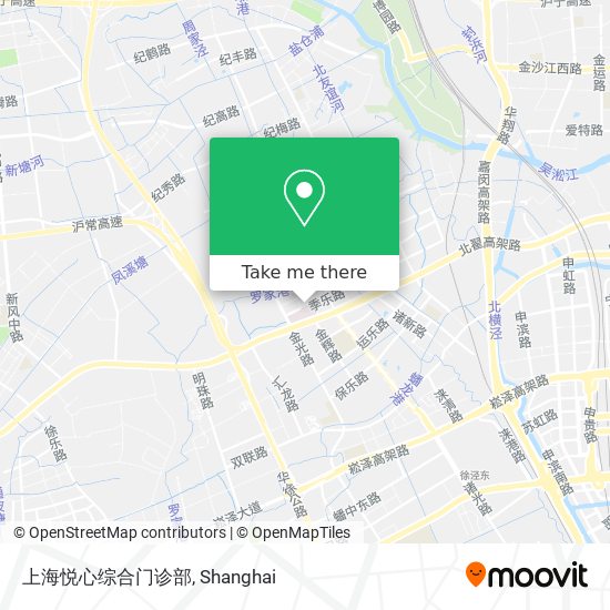上海悦心综合门诊部 map
