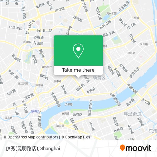 伊秀(昆明路店) map