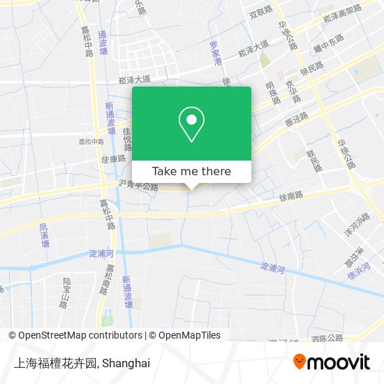 上海福檀花卉园 map