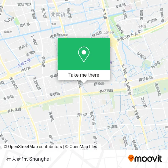 行大药行 map