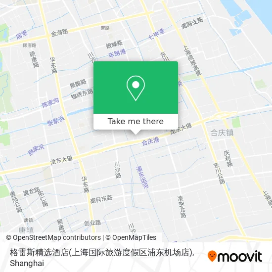 格雷斯精选酒店(上海国际旅游度假区浦东机场店) map