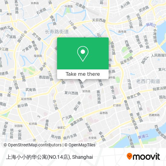 上海小小的华公寓(NO.14店) map