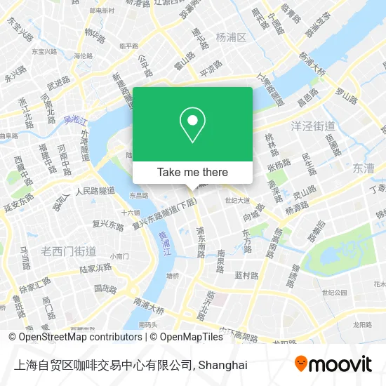 上海自贸区咖啡交易中心有限公司 map