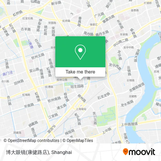 博大眼镜(康健路店) map