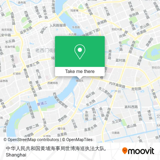 中华人民共和国黄埔海事局世博海巡执法大队 map