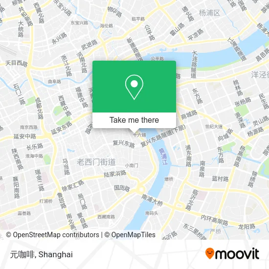 元咖啡 map