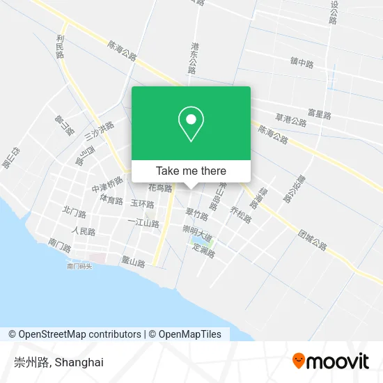 崇州路 map