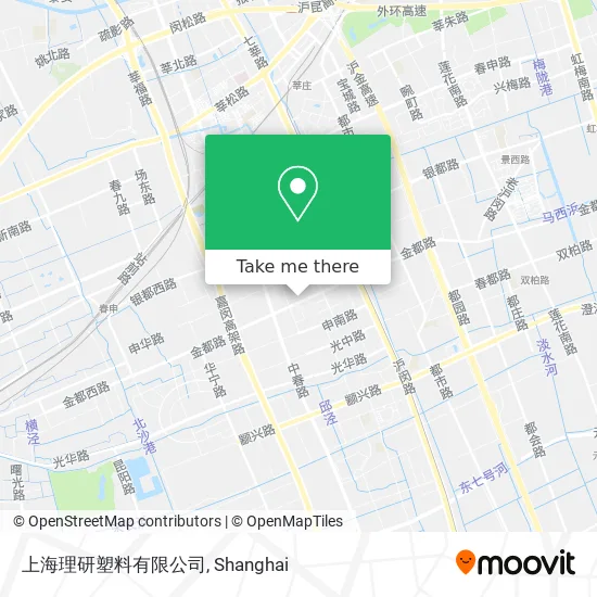 上海理研塑料有限公司 map