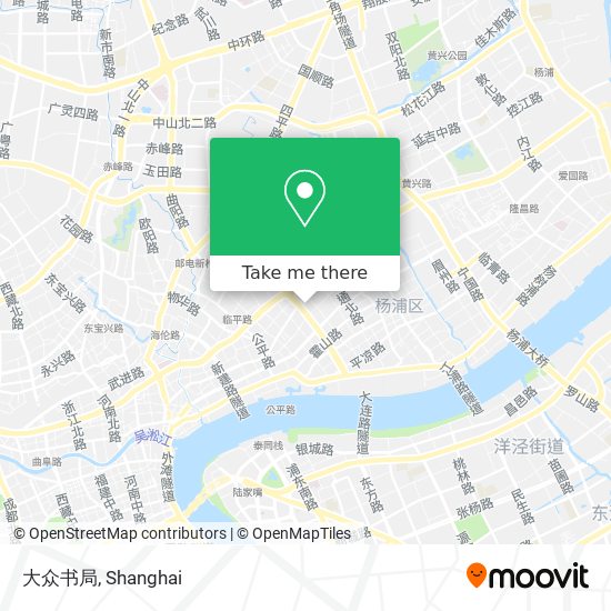 大众书局 map