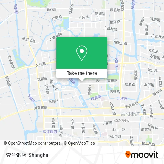 壹号粥店 map