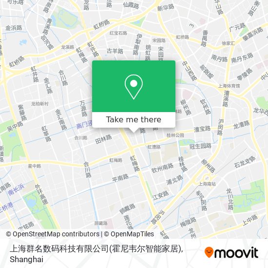 上海群名数码科技有限公司(霍尼韦尔智能家居) map