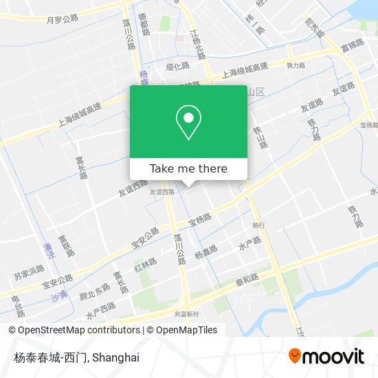 杨泰春城-西门 map