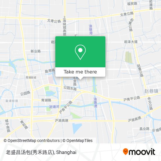 老盛昌汤包(秀禾路店) map